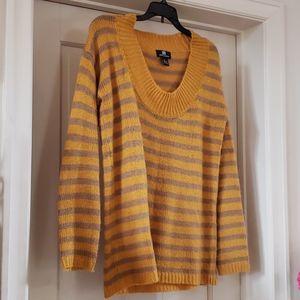 Oversized scoop neck sweater